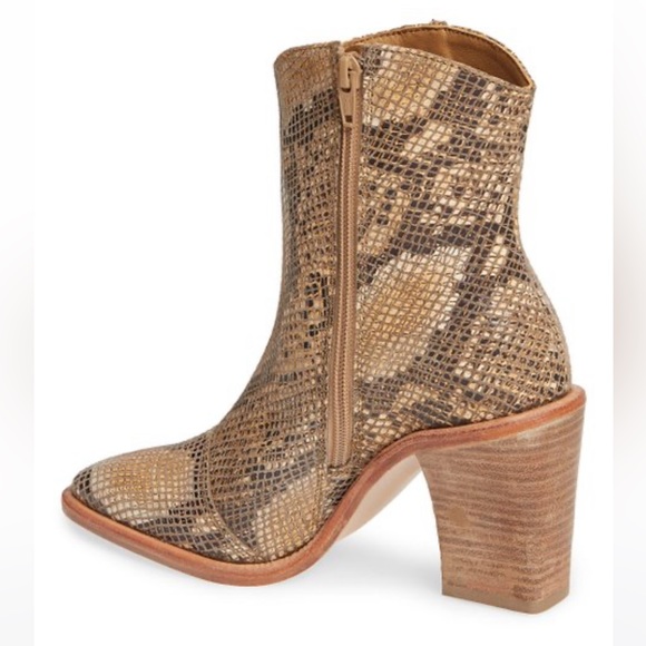 Free People Barclay Snakeskin Boots - Picture 4 of 5